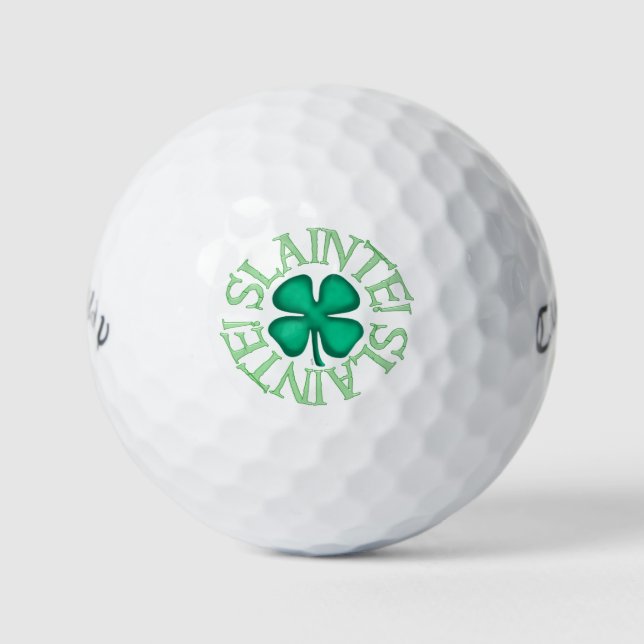 Slainte Callaway Warbird distancia pelotas de golf (Anverso)