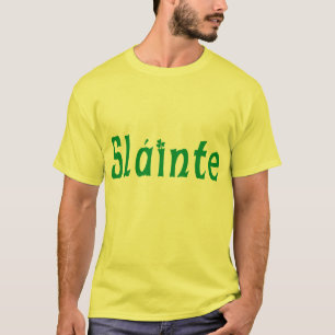 Slainte camiseta irlandesa