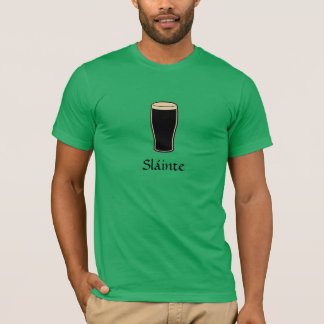 Sláinte, camiseta irlandesa de la tostada