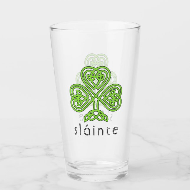 Slainte Celtic Shamrock Green St. (Anverso)