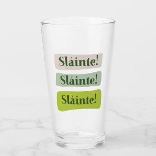 Slainte Irish Good Health St. Patrick's Day Green