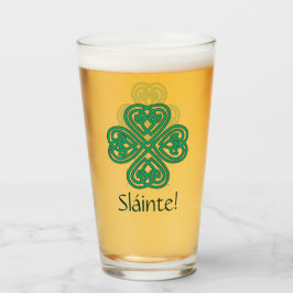 Sláinte irlandés Shamrock Green Celcky Clover