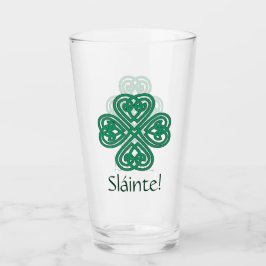 Sláinte irlandés Shamrock Green Celcky Clover