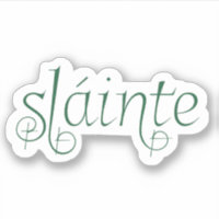 Sláinte pegatina