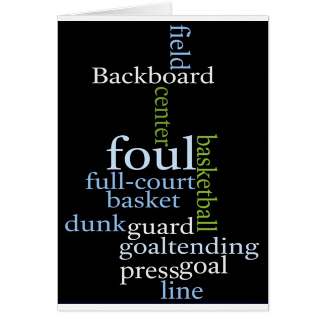 Slam Dunk of Words: Juego de básquetbol de campeon (Frente)