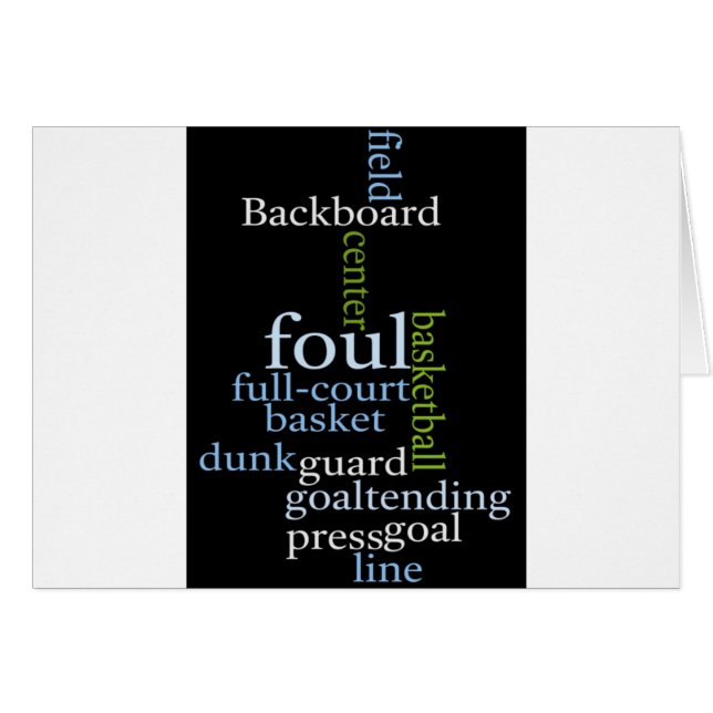 Slam Dunk of Words: Juego de básquetbol de campeon (Anverso (Horizontal))