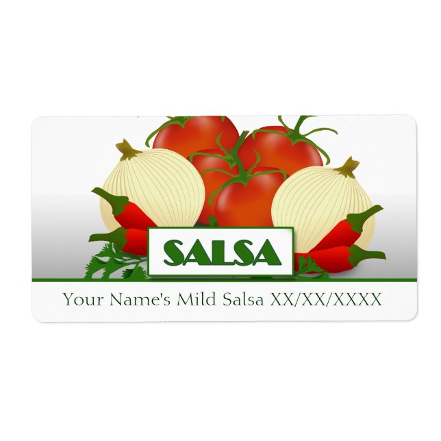 Slasa conserva la etiqueta de conservas (Frente)