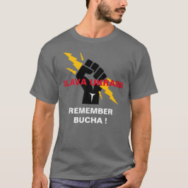 SLAVA UKRAINI RECUERDA LA Camiseta BUCHA