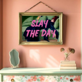 Slay The Day Art, Decoración Maximalista, Graffiti