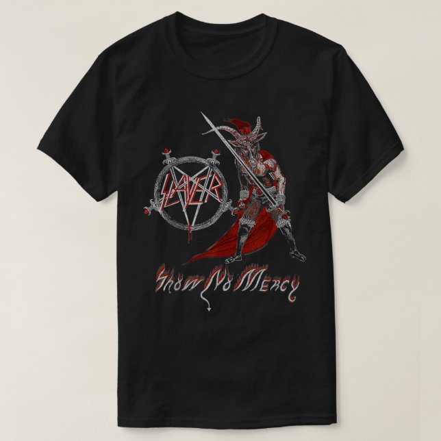 Slayer - Mostrar No Mercy Tank Top (Diseño del anverso)
