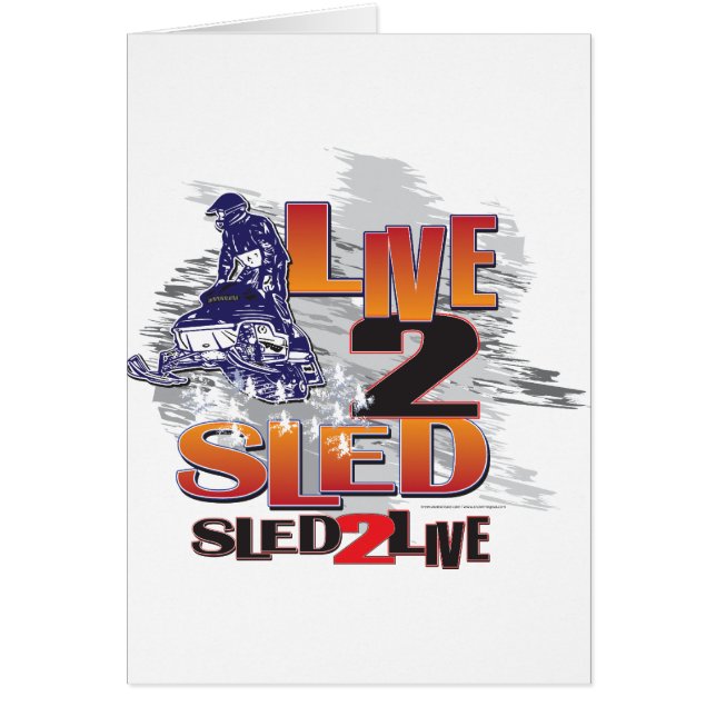 Sled 2 Live 2 Sled (Frente)