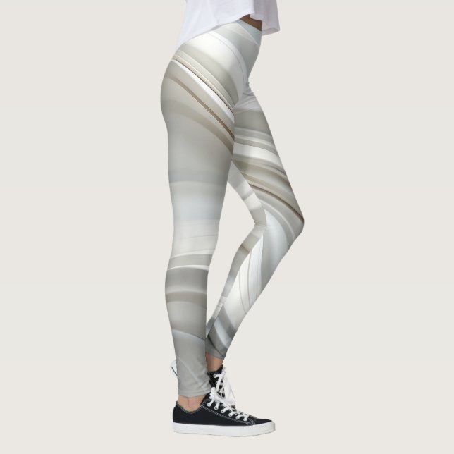 Sleek Neutral Gradient Leggings (Derecha)