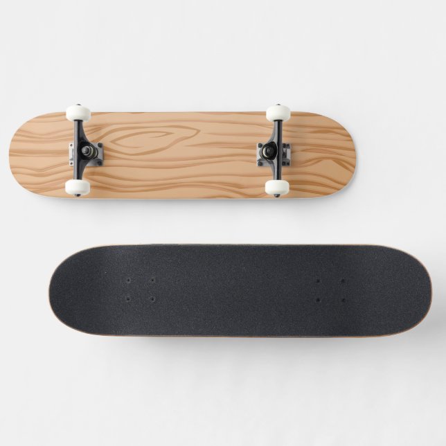 Sleek Wooden Structure Skateboard for Street Style (Horz)
