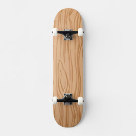 Sleek Wooden Structure Skateboard for Street Style
