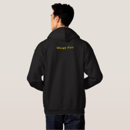 Sleepe Face: Negro - Básico - Suéter Unisex Hooded