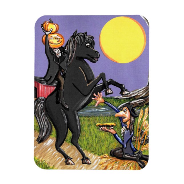 Sleepy Hollow Exchange Horseman Ichabod imán (Vertical)
