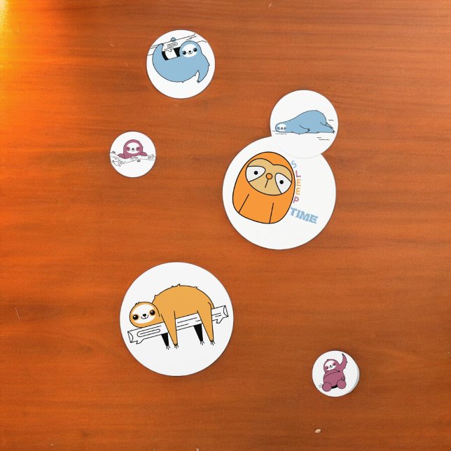 Sleepy Sloth Table Confetti (sleepy mammal sloth cartoon party confetti,kids birthday party,baby shower,graduation,night party)