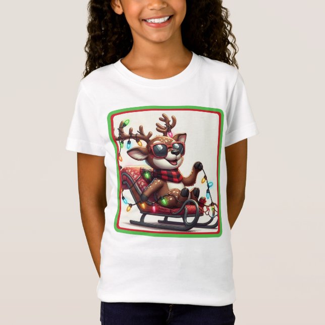 Sleigh All Day - Camiseta para Navidades (Anverso)