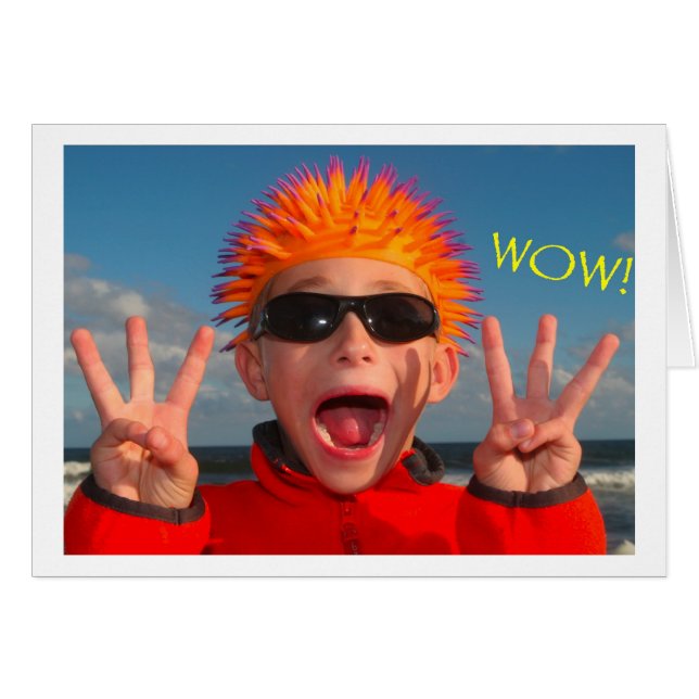 ¡SLG WOW! Tarjeta (Anverso (Horizontal))