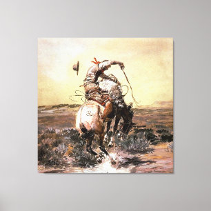 “Slick Rider” Arte Occidental de Charles M Russell