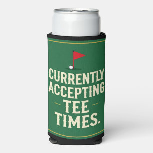Slim Enfriador de Latas con Frase Divertida de Golf en