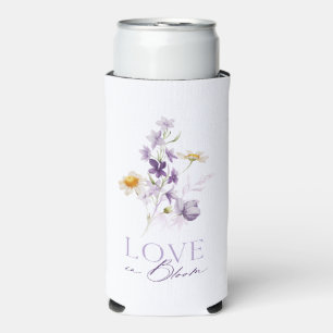 Slim Enfriador de Latas Floral Love in Bloom