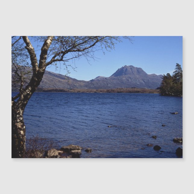 Slioch Loch Maree Wester Ross Scotland (Anverso)