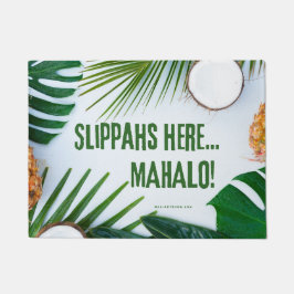 SLIPPAHS AQUÍ MAHALO - Zapatillas - Alfombra de Pu