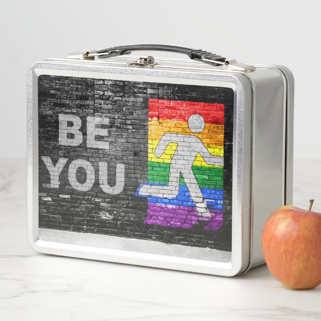 SlipperyJoe's Be You negro ladrillo pared de peato (In situ)