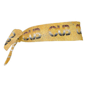 SlipperyJoe's cub bear words gold brown tan white