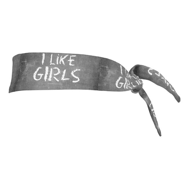 SlipperyJoe's I Like Chicas sucia pizarra de tiza  (Girar 90)