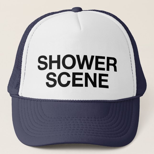 Slogan de diversión SHOWER SCENE sombrero (Anverso)