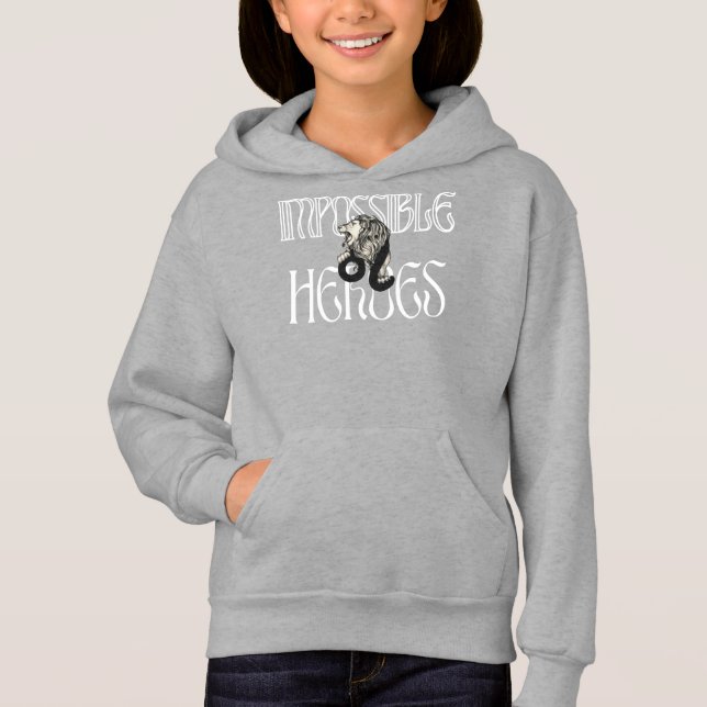 Slogan imposible de los héroes con un león (Anverso)
