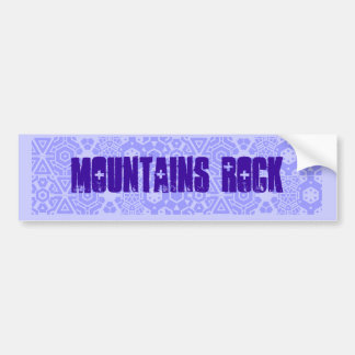 Slogan pegatinas de las Montañas