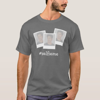 Slogan #selfieme agrega tu propia camiseta de foto