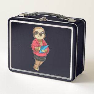 Sloth como secretario con Notepad