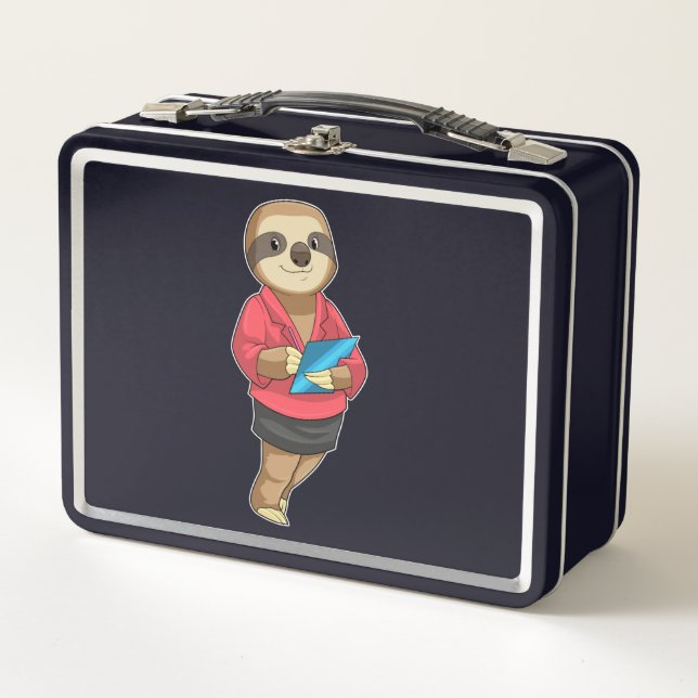 Sloth como secretario con Notepad (Anverso)