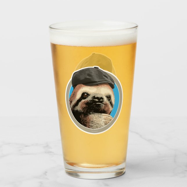 Sloth (en Baker Boy gorra) (Anverso (lleno))