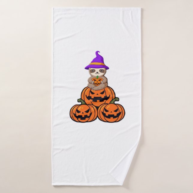 Sloth Halloween Premium T-Shirt (Toalla de baño)