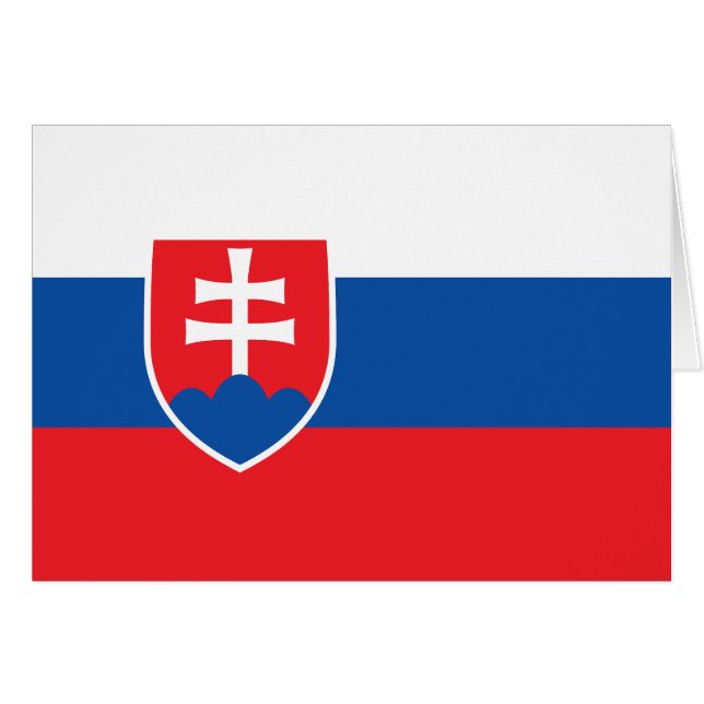 Slovakia Flag (Anverso (Horizontal))