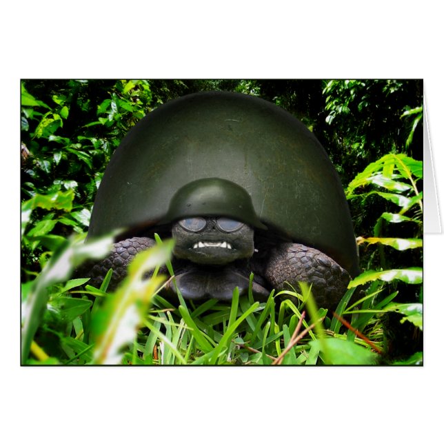Slow Commando - Tortuga del ejército (Anverso (Horizontal))