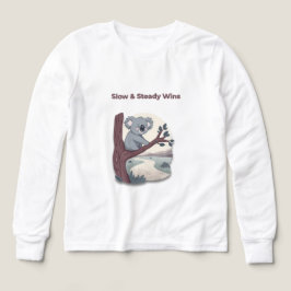 **"Slow & Steady Wins – Motivational Cute Koala "*