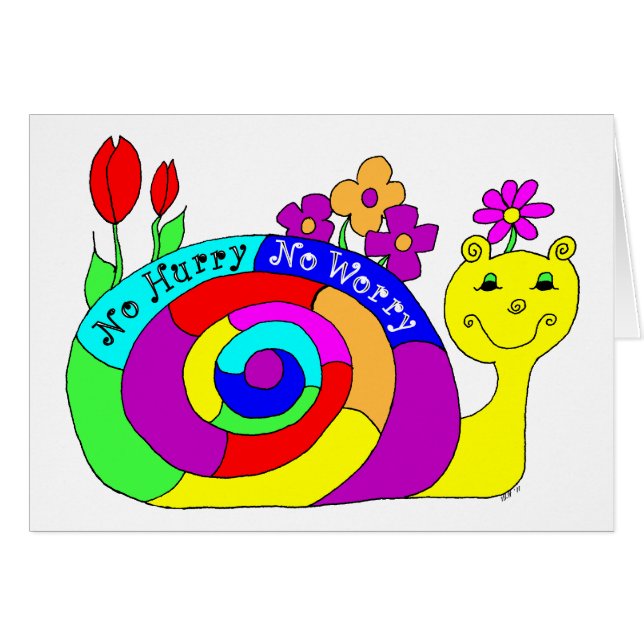 Slowpoke el caracol ninguna prisa ninguna (Anverso (Horizontal))