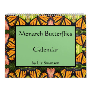 Sm, Med, Calendario Lg - Mariposas monarcas ***