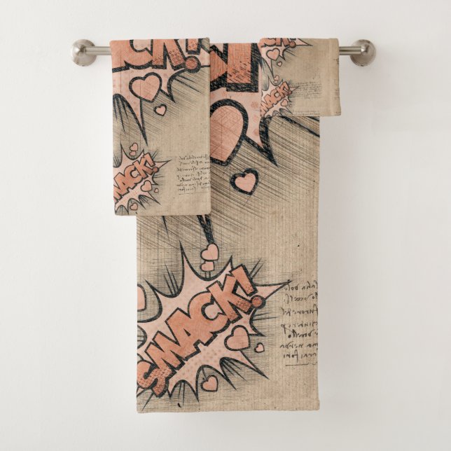 ¡SMACK! Historieta vintage libro Steampunk Pop Art (In situ)