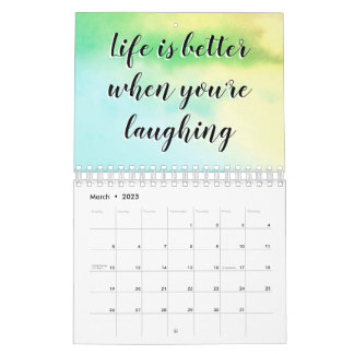 SmallCalendar de una sola página, calendario posit