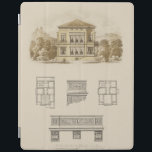 Smart Cover Para iPad Diseño de un inmueble con planes interiores<br><div class="desc">Un bonito diseño arquitectónico para una finca,  con planos para el interior. Si estás pensando en construir tu propia casa,  estos diseños pueden intrigarte. ¡Compra una copia hoy!</div>