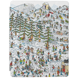Smart Cover Para iPad Donde está el esquí de Waldo se inclina