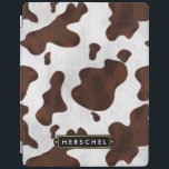 Smart Cover Para iPad Falso cuero occidental del piel de vaca manchado<br><div class="desc">Si usted es ranchero, vaquero/la vaquera o apenas alguien que aman viejos temas del oeste americanos, esta cubierta marrón y blanca manchada del iPad del modelo de la piel de la vaca es perfecta para hacer juego su estilo occidental. El gráfico del estampado de animales se hace para parecer la...</div>