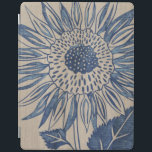 Smart Cover Para iPad Indigo Sunflower<br><div class="desc">Floral</div>
